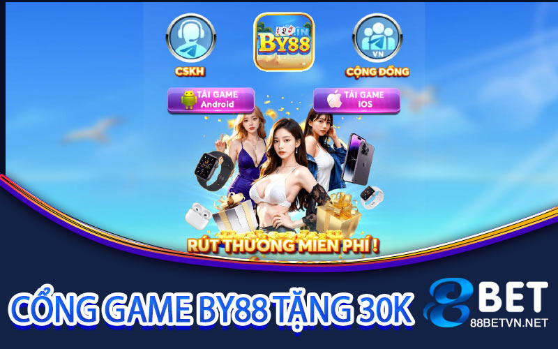 Cách tham gia nhận khuyến mãi By88 tặng 30K